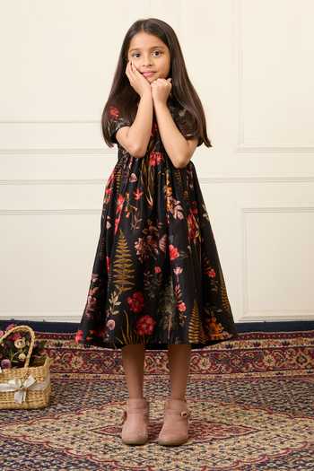 Mamma Plz Floral Print Dress 