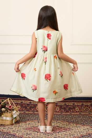 Mamma Plz Flower Print Dress 