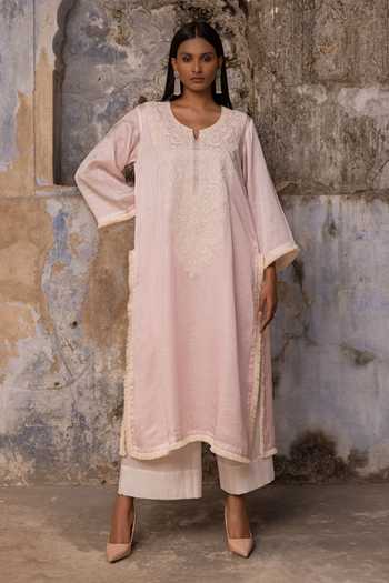 Charu Makkar Fiza Dori Embroidered Kurta & Pant Set 