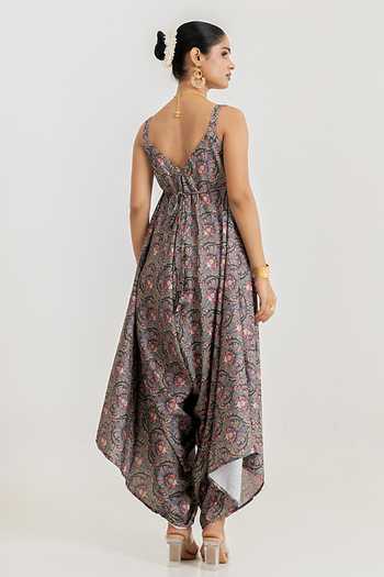 Pasha India Botanica Print Jumpsuit 