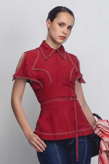 Leh Studios Layered Flap Top 