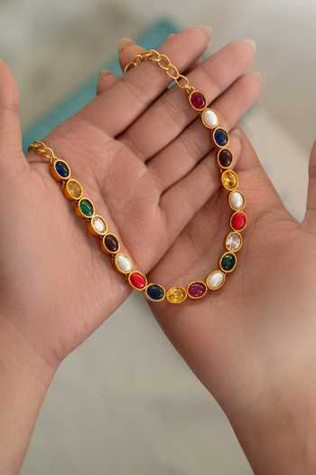 Do Taara Navrattan Sleek Necklace 