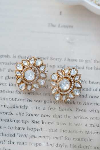 Do Taara Polki Stud Earrings 
