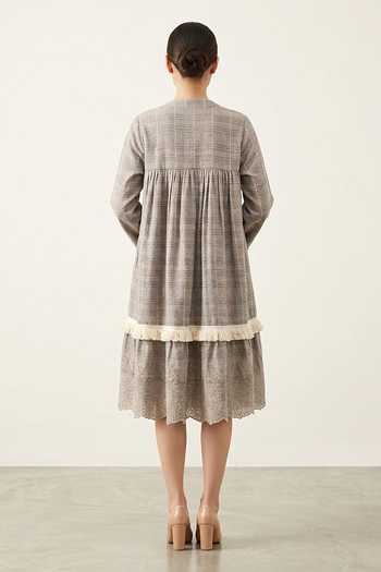 Two Sisters By Gyans Haze Handloom Dress 