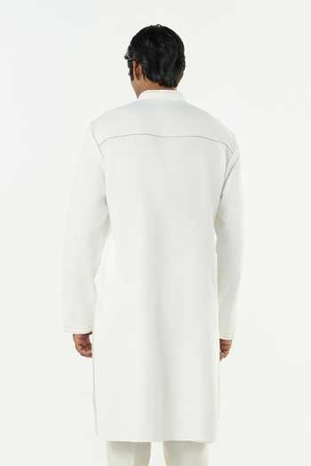 Line Out Line City Pulse Tonal Embroidered Kurta 