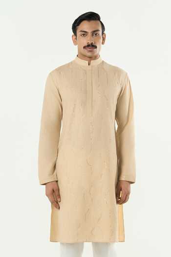 Line Out Line City Pulse Pitta Embroidered Kurta 