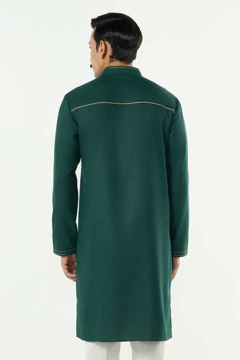 Line Out Line City Pulse Pitta Work Kurta 