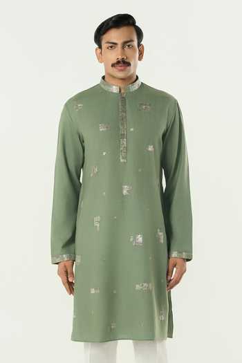 Line Out Line Alluro Pitta Embroidered Kurta 