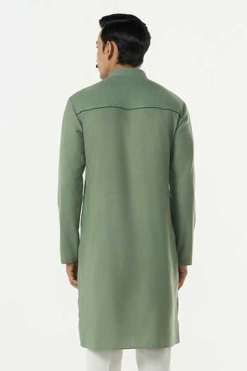 Line Out Line Classic Torrent Abstract Thread Work Kurta 