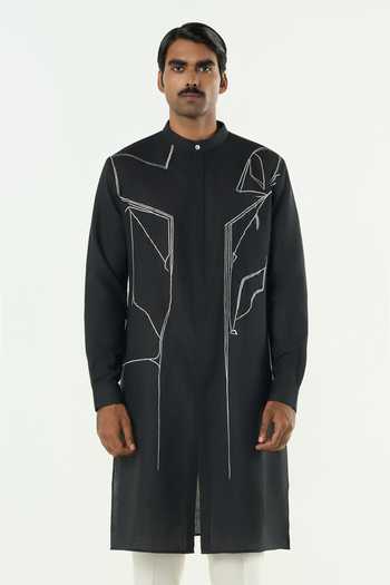 Line Out Line Classic Torrent Embroidered Kurta 