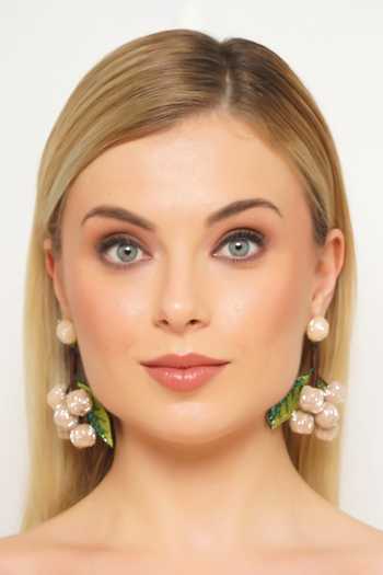 Shop_APT FOREVER_Off White Sweet Longan Handmade Beaded Earrings _Online_at_Aza_Fashions
