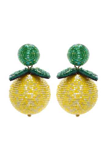 APT FOREVER Zesty Lemon Drop Handmade Earrings 