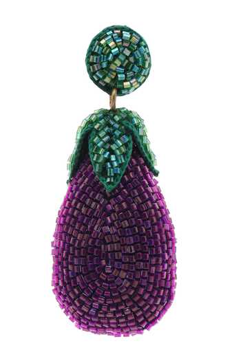 Shop_APT FOREVER_Purple Plucky Eggplant Handmade Earrings _Online_at_Aza_Fashions