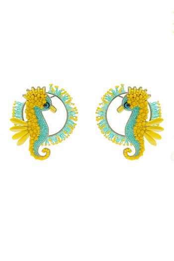APT FOREVER Pacific Seahorse Handmade Earrings 