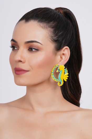 APT FOREVER Pacific Seahorse Handmade Earrings 