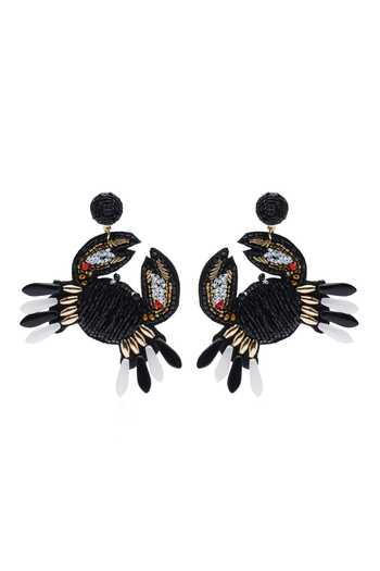 APT FOREVER Cut-The-Crab Dangling Earrings 