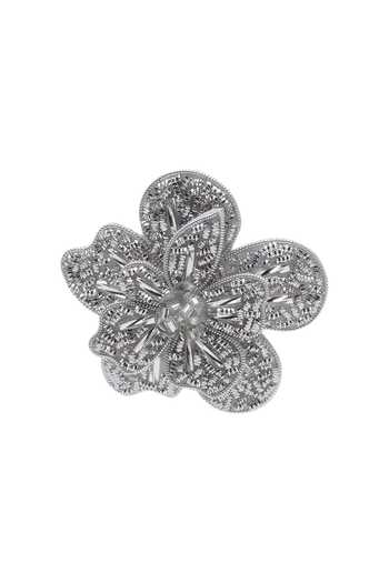 Shop_APT FOREVER_Silver Plated Petalia Bloom Beaded Earrings _Online_at_Aza_Fashions
