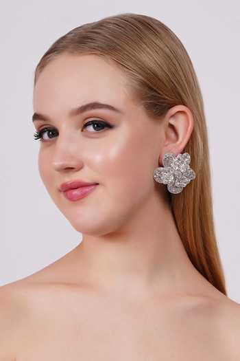 APT FOREVER Petalia Bloom Beaded Earrings 