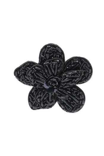 Shop_APT FOREVER_Black Petalia Bloom Handmade Earrings _Online_at_Aza_Fashions