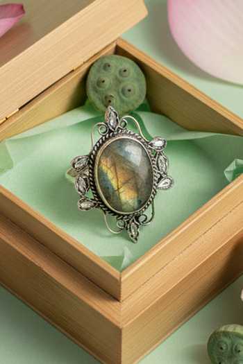 Sangeeta Boochra Mystic Glow Statement Ring 