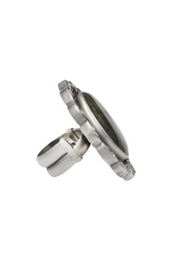 Sangeeta Boochra Labradorite Embellished Ring 