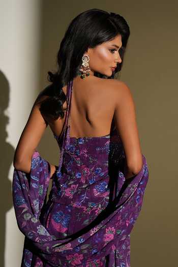 Kiyohra Florence Print Top Palazzo Set 