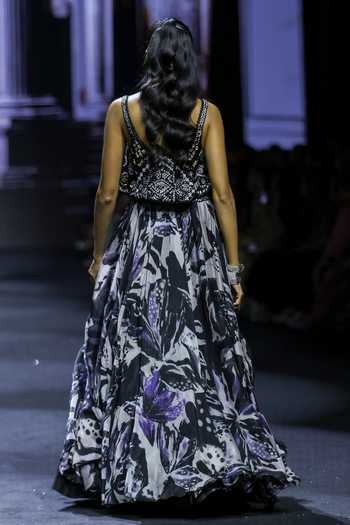 Ritika Mirchandani Florentina Embroidered Top & Skirt Set 