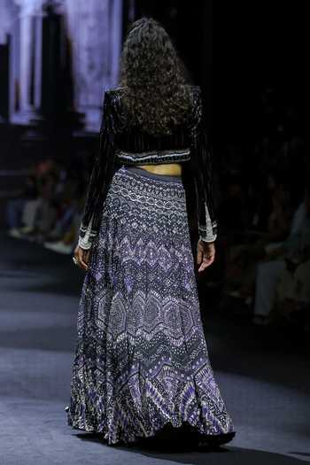 Ritika Mirchandani Isidora Cropped Blazer & Skirt Set 