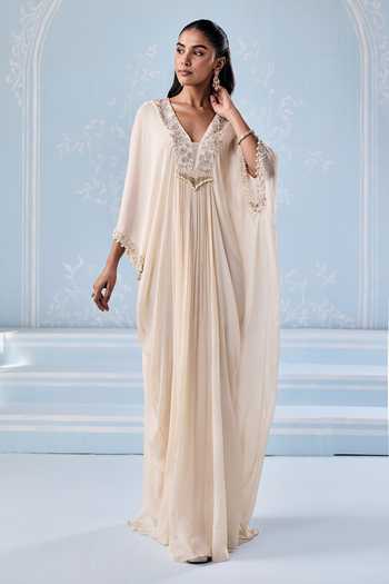 Seema Thukral Adele Embellished Yoke Kaftan 