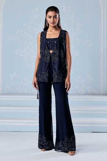 Seema Thukral Sakura Embellished Jacket Pant Set 