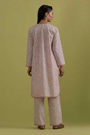 Upavita Floral Print Kurta Set 