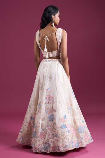 Samyukta Singhania Sequins Embroidered Lehenga Set 