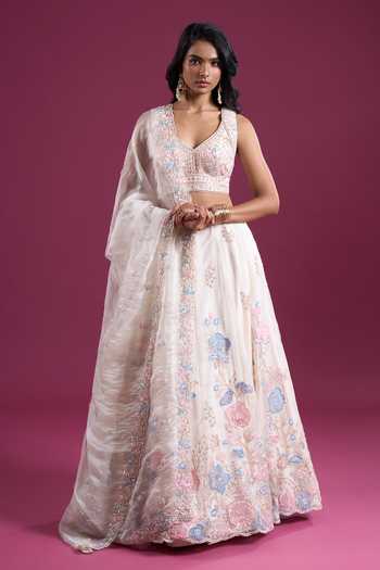 Samyukta Singhania Sequins Embroidered Lehenga Set 