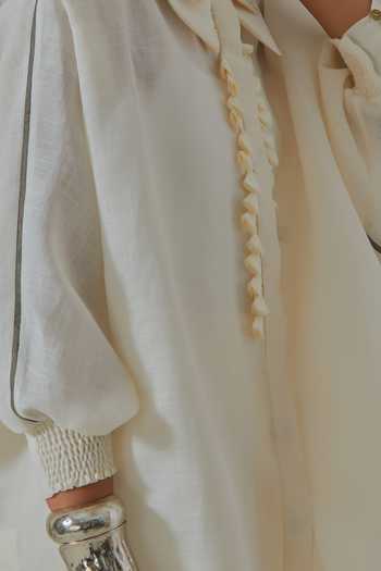 Buy_Aseem Kapoor_White Linen Collared Mandala Embroidered Shirt 