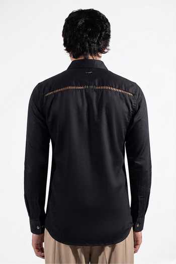 Jubinav Chadha Floral Embroidered Shirt 