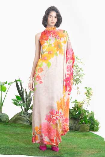 Siddhartha Bansal Paradise Kaftan Dress 