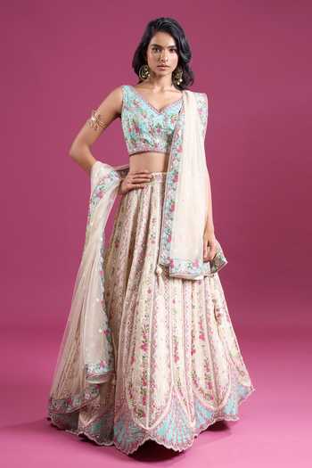 Samyukta Singhania Sequins Embroidered Lehenga Set 
