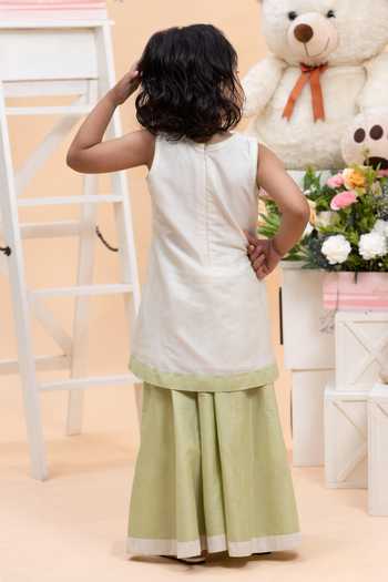Kirti Agarwal - Pret N Couture Embroidered Kurta & Sharara Set