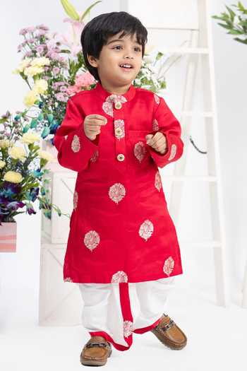 Kirti Agarwal - Pret N Couture Zari Woven Kurta Set 