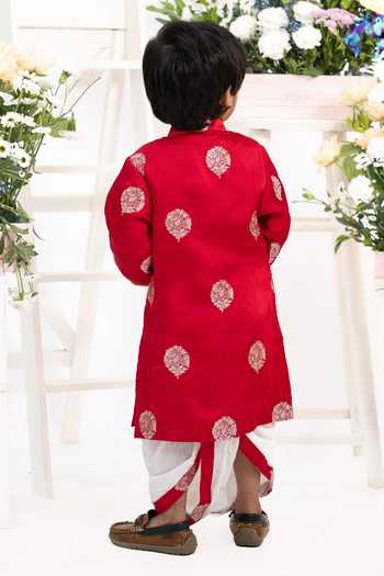 Kirti Agarwal - Pret N Couture Zari Woven Kurta Set 