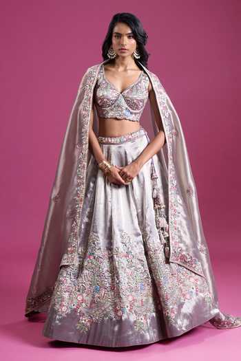 Samyukta Singhania Sequins Embroidered Lehenga Set 