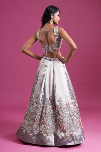 Samyukta Singhania Sequins Embroidered Lehenga Set 