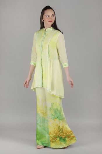 Mandira Wirk Sunrise Shift Printed Kurta & Palazzo Set 