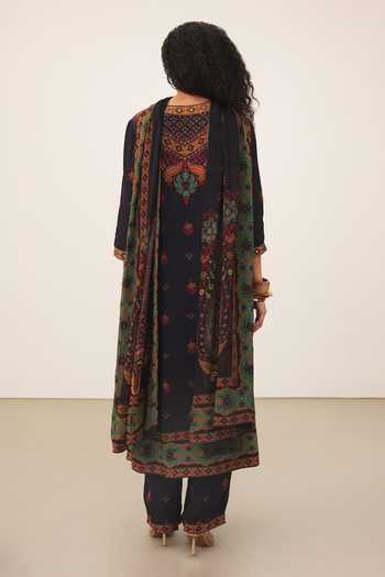 Ritu Kumar Kalamjama Print Kurta Set 