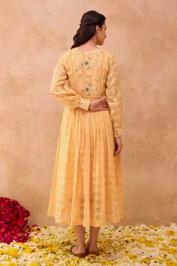 Taro Marigold Bloom Dress 