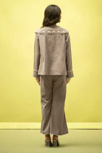 Vaani Beswal Thresh Handwoven Cotton Top & Pant Set 
