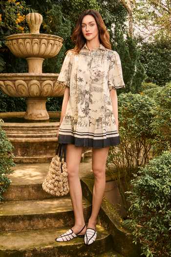 House Of Eda Verona Linen Dress 