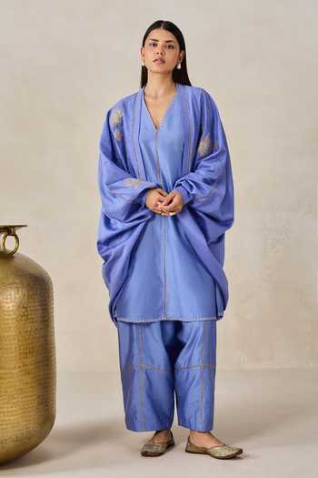 Nitika Gujral Chanderi Jacket Salwar Set 