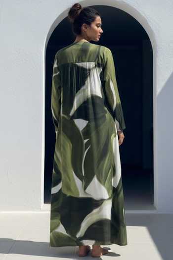 Poppi Printed Dress & Cape Set 