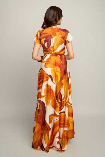 Poppi Printed Bemberg Dress 